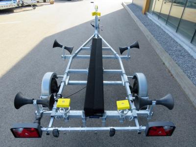 Pega Boottrailer enkelas 370x160cm 450kg