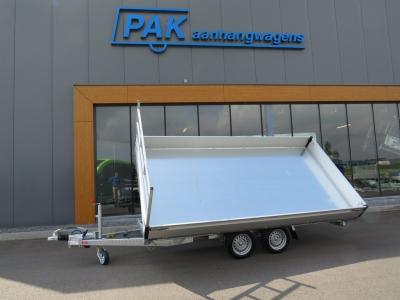 Proline driezijdige Kipper tandemas 401x202cm 3500kg