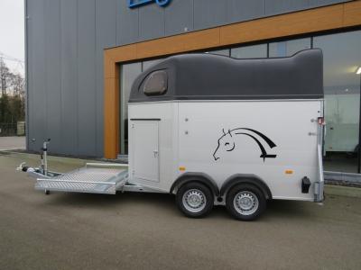 Cheval Liberte Hippo 2-paards koetstrailer met zadelkamer