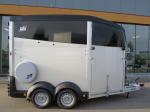 Ifor-Williams HBX 511 2-paards trailer  met vooruitloop