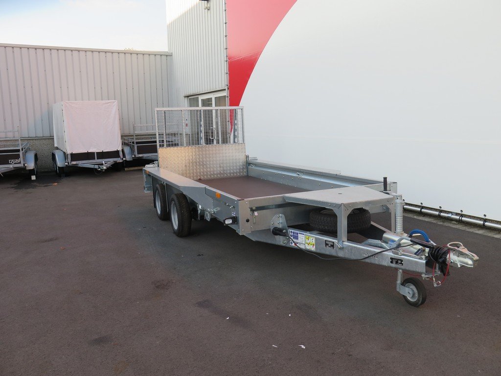 Ifor-Williams GX126 Machinetransporter tandemas 366x184cm 3500kg
