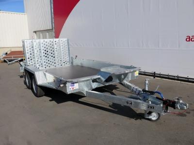 Ifor-Williams GH126 Machinetransporter tandemas 366x184cm 3500kg