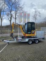 Ifor-Williams GH126 Machinetransporter tandemas 366x184cm 3500kg