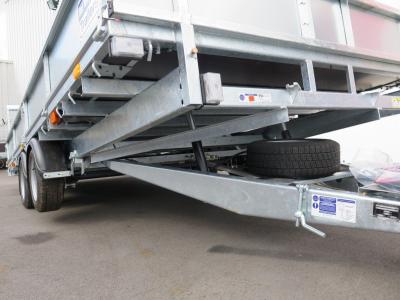 Ifor-Williams CT167 Machinetransporter tandemas 477x225cm 3500kg