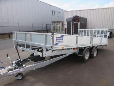 Ifor-Williams CT167 Machinetransporter tandemas 477x225cm 3500kg