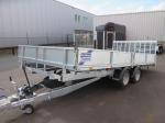 Ifor-Williams CT166 Machinetransporter tandemas 477x198cm 3500kg