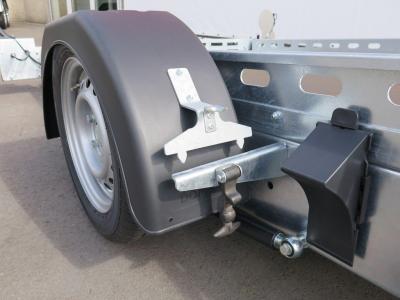 Proline hydraulisch zakbare Motortransporter enkelas 260x155cm 1600kg