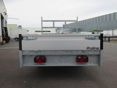 Proline Plateauwagen enkelas 301x155cm 1350kg