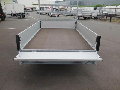 Proline Plateauwagen enkelas 251x155cm 1800kg