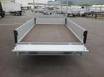 Proline Plateauwagen enkelas 301x155cm 1350kg