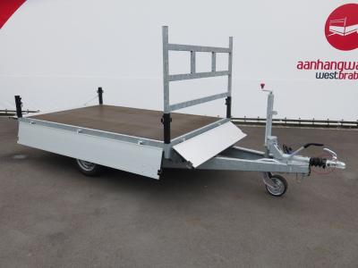 Proline Plateauwagen enkelas 301x155cm 1800kg