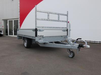 Proline Plateauwagen enkelas 251x155cm 1800kg