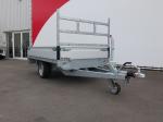 Proline Plateauwagen enkelas 251x155cm 1450kg