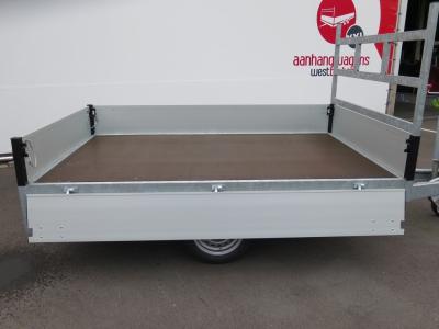 Proline Plateauwagen enkelas 251x155cm 1800kg