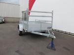 Loady Bakwagen enkelas 200x130cm 750kg ALU