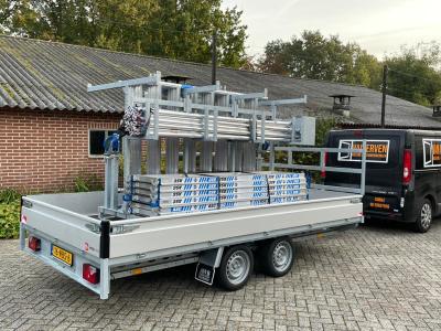 Proline Plateauwagen tandemas 301x185cm 2850kg