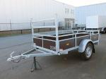 Loady Bakwagen enkelas 225x130cm 750kg