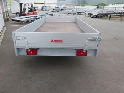 HULCO Medax-2 Plateauwagen tandemas 335x183cm 2600kg