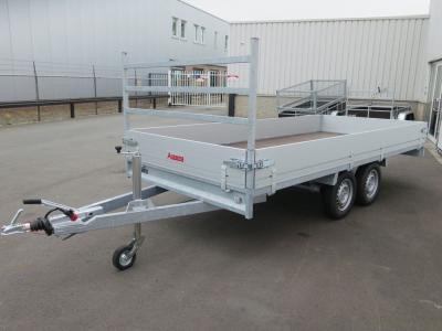 HULCO Medax-2 Plateauwagen tandemas 335x183cm 2600kg