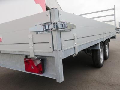 HULCO Medax-2 Plateauwagen tandemas 335x183cm 2600kg