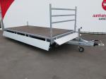 HULCO Medax-2 Plateauwagen tandemas 335x183cm 2600kg