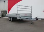 HULCO Medax-2 Plateauwagen tandemas 335x183cm 2600kg