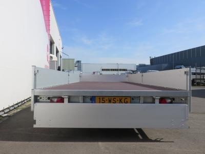 HULCO Medax-2 Plateauwagen tandemas 405x203cm 3000kg