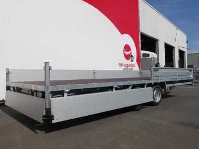 HULCO Medax-2 Plateauwagen tandemas 502x223cm 3000kg