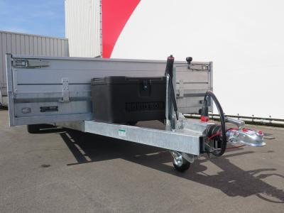 HULCO Medax-2 Plateauwagen tandemas 405x183cm 3000kg