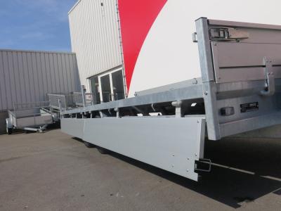 HULCO Medax-2 Plateauwagen tandemas 405x183cm 2600kg