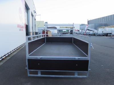 Loady Bakwagen enkelas 304x130cm 750kg