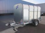 Ifor-Williams P8G Veetrailer enkelas 244x121x153cm 1400kg