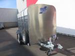 Ifor-Williams P8G Veetrailer enkelas 244x121x153cm 1400kg