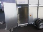 Ifor-Williams P8G Veetrailer enkelas 244x121x153cm 1400kg