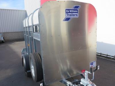 Ifor-Williams P8G Veetrailer enkelas 244x121x153cm 1400kg