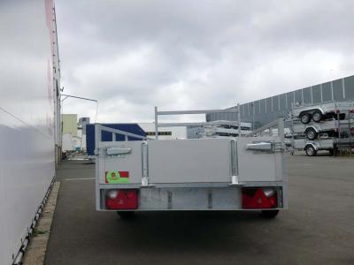 Loady Bakwagen enkelas 304x150cm 750kg ALU