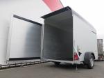Easyline Gesloten aanhangwagen enkelas 302x150x197cm 1300kg ALU