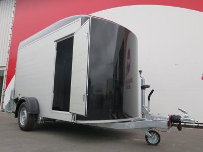 Easyline Gesloten aanhangwagen enkelas 302x150x197cm 1300kg ALU