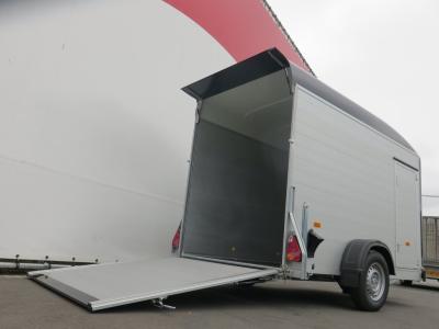Easyline Gesloten aanhangwagen enkelas 302x150x197cm 1300kg ALU