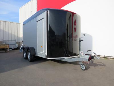 Easyline Gesloten aanhangwagen tandemas 378x185x203cm 2700kg ALU met zijdeur