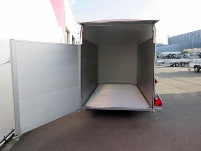 Easyline Gesloten aanhangwagen tandemas 378x185x203cm 2700kg ALU met zijdeur