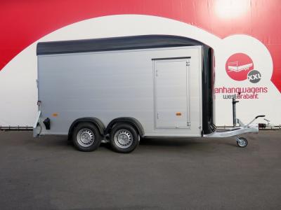 Easyline Gesloten aanhangwagen tandemas 378x185x203cm 2700kg ALU met zijdeur