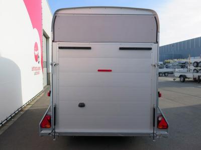 Easyline Gesloten aanhangwagen tandemas 378x185x203cm 2600kg ALU met zijdeur