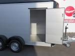 Easyline Gesloten aanhangwagen tandemas 378x185x203cm 2600kg ALU met zijdeur