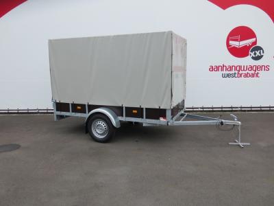 Loady huifaanhanger 254x129x150cm 750kg Aanhangwagens XXL West Brabant 5.0 hoofd Aanhangwagens XXL West Brabant