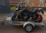 Loady Motortransporter enkelas 220x150cm 750kg 2 motoren
