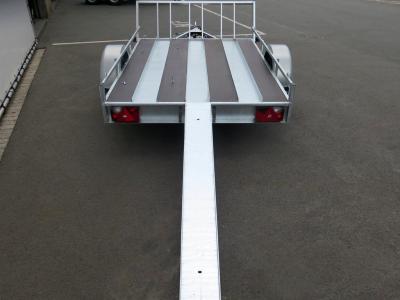 Loady Motortransporter enkelas 220x150cm 750kg 3 motoren