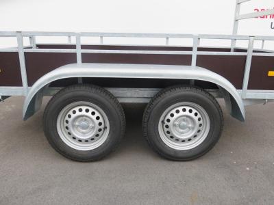 Loady Bakwagen tandemas 257x150cm 750kg