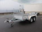 Proline tandemas aanhanger 301x130cm 2000kg