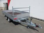 Easyline Plateauwagen tandemas 330x180cm 2850kg